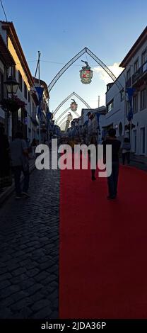 Festival à Sanjoaninas Angra prendre un souffle profond et aller danser, qui a commencé sur 17 juin 2022 Banque D'Images