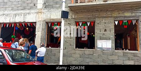 Festival à Sanjoaninas Angra prendre un souffle profond et aller danser, qui a commencé sur 17 juin 2022 Banque D'Images