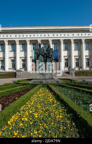 Sofia, Bulgarie. 30th mars 2019. La Bibliothèque nationale, Sofia, Bulgarie. Monuments de la capitale bulgare, Sofia. (Photo de John Wreford/SOPA Images/Sipa USA) crédit: SIPA USA/Alay Live News Banque D'Images