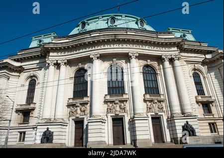 Sofia, Bulgarie. 30th mars 2019. Université de Sofia, St. Kliment Ohridski, Sofia Bulgarie. Monuments de la capitale bulgare, Sofia. (Photo de John Wreford/SOPA Images/Sipa USA) crédit: SIPA USA/Alay Live News Banque D'Images