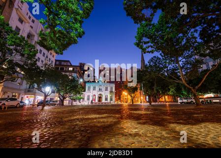 Green Market Square dans le centre-ville du Cap ; Cape Town, Western Cape, Afrique du Sud Banque D'Images