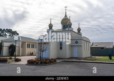 20 juin 2022 : Église orthodoxe autocéphalique bélarussienne St Pierre & Paul à Adélaïde, Australie Banque D'Images