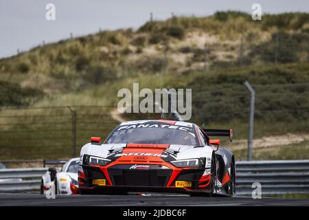 32 Weerts Charles (bel), Vanthoor Dries (bel), Team WRT, Audi R8 LMS evo II GT3, action pendant la série 5th du Fanatec GT World Challenge Europe Powered by AWS 2022, du 17 au 19, 2022 sur le circuit Zandvoort, à Zandvoort, pays-Bas - photo: Julien Delfosse/DPPI/LiveMedia Banque D'Images