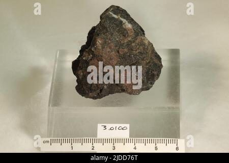 Yttrotantalite-(y). Minéraux. Europe; Suède; Ytterby Banque D'Images