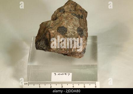 Yttrotantalite-(y). Minéraux. Europe; Suède; Ytterby Banque D'Images