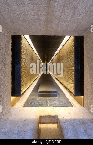 Mémorial aux martyrs de la Déportation sur l'Ile de la Cité, Paris, France. Banque D'Images