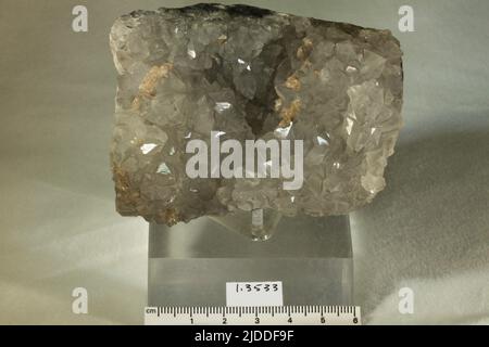 Quartz. Minéraux. Europe, Allemagne, Saxe, Freiberg Banque D'Images
