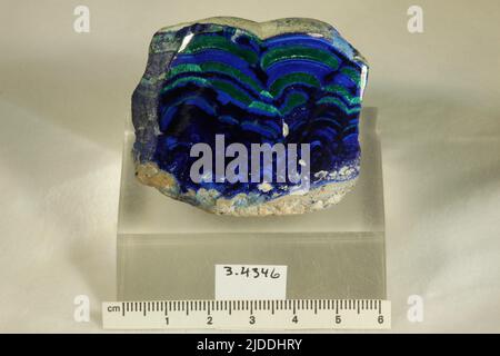 Azurite. Minéraux. Amérique du Nord ; États-Unis ; Utah Banque D'Images