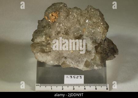 Quartz. Minéraux. Europe, Allemagne, Saxe, Freiberg Banque D'Images