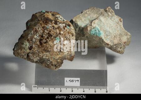 Eriochalcite. Minéraux. Amérique du Sud; Chili; région d'Antofagasta, province d'El Loa; Calama Banque D'Images