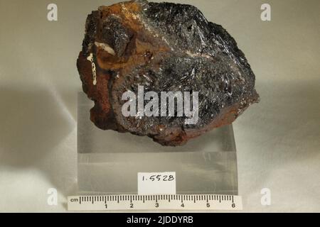 Goethite. Minéraux. Amérique du Nord ; États-Unis ; Nouveau-Mexique ; Comté de San Miguel ; Las Vegas ; 25 m se of, réclamation Mesaba Banque D'Images