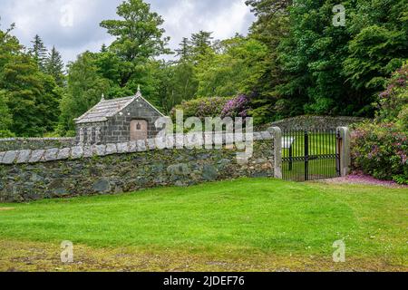 Gruline, île de Mull, Écosse – le mausolée du général Macquarie et de sa famille Banque D'Images