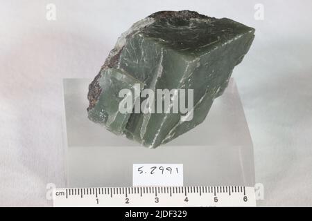 Actinolite. Minéraux. Amérique du Nord ; États-Unis ; Pennsylvanie ; comté de Chester ; French Creek Banque D'Images