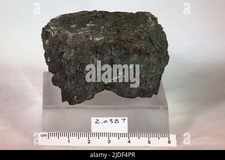 Minéraux de hornblende. Amérique du Nord ; États-Unis ; Connecticut ; Litchfield County ; West Cornwall Banque D'Images