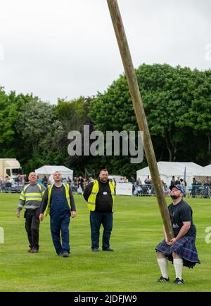 19 juin 2022. Hazlehead, Aberdeen, Écosse. Il s'agit d'un concurrent du Glenfiddich Heavy Events Championship. Banque D'Images