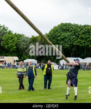 19 juin 2022. Hazlehead, Aberdeen, Écosse. Il s'agit d'un concurrent du Glenfiddich Heavy Events Championship. Banque D'Images