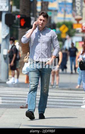 Célébrités vues à Hollywood avec: Victor Migalchan où: Los Angeles , Californie , États-Unis quand: 23 août 2021 crédit: Guillermo Proano/WENN Banque D'Images