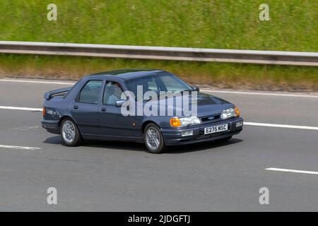 1988 80s années 80 années 80 Ford Sierra Sapphire RS Cosworth SAP Banque D'Images