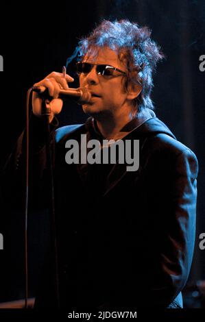 Ian McCulloch - Echo and the Bunnymen, V2006, Hylands Park, Chelmsford, Essex, Royaume-Uni - 19 août 2006 Banque D'Images