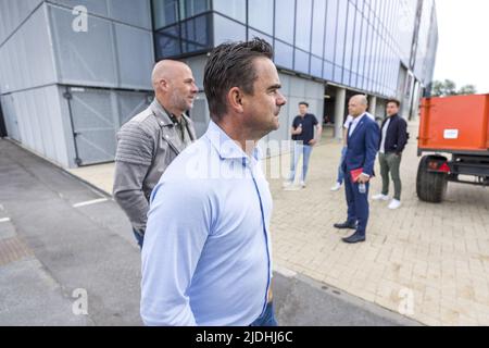 2022-06-21 10:44:16 ANVERS - Directeur technique Marc Overmars pendant la formation du club belge Royal Antwerp FC. ANP MARCEL VAN HOORN pays-bas - belgique sortie Banque D'Images