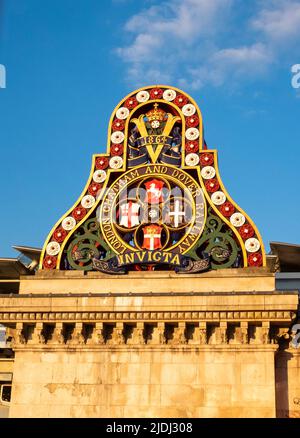 Blackfriars , Southwark ,Londres , Angleterre Royaume-Uni - Blackfriars Bridge Banque D'Images