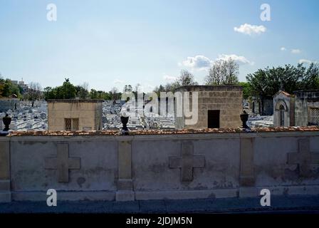 Cimetière Nekropolis de Cristobal Colon à la Havane Banque D'Images