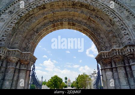 Cimetière Nekropolis de Cristobal Colon à la Havane Banque D'Images