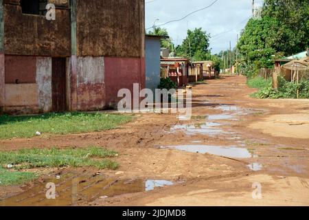 village agricole de limonar sur cuba Banque D'Images