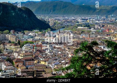 Blick auf Bozen Banque D'Images