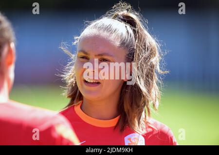 ZEIST - Lieke Martens of Holland Women lors d'une session de formation de l'équipe nationale féminine néerlandaise au campus de la KNVB sur 22 juin 2022 à Zeist, aux pays-Bas. L'équipe féminine néerlandaise prépare le Championnat d'Europe de football en Angleterre. ANP GERRIT VAN COLOGNE Banque D'Images