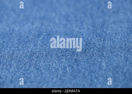 Fond en tissu bleu lisse pour les œuvres d'art Banque D'Images