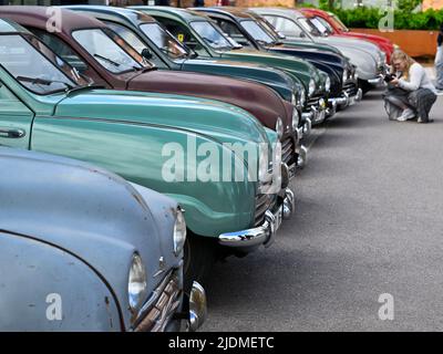 SAAB célèbre son anniversaire de 75th avec un festival Saab au Saab car Museum à Trollhättan photo: Tommy Holl / TT / code 2391 Banque D'Images