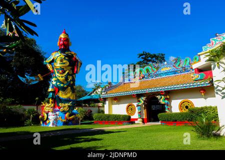 Temple Hainan à Ko Samui Banque D'Images