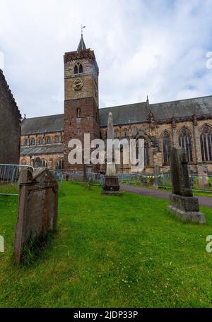 Cathédrale de Dunblane, Dunblane, Stirlingshire, Écosse, Royaume-Uni Banque D'Images