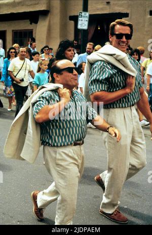 DEVITO, Schwarzenegger, jumeaux, 1988 Banque D'Images