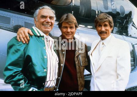 Idaho,VINCENT,CORDON, AIRWOLF, 1984 Banque D'Images