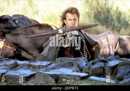 KEVIN COSTNER, Robin des bois, prince des voleurs, 1991 Banque D'Images