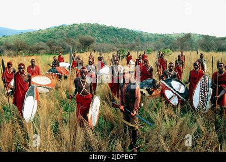 DOUGLAS,tribu, LE FANTÔME ET LES TÉNÈBRES, 1996 Banque D'Images