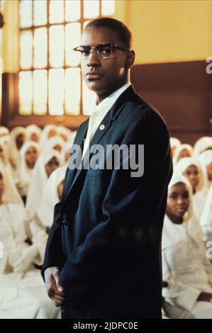 DENZEL WASHINGTON, Malcolm X, 1992 Banque D'Images