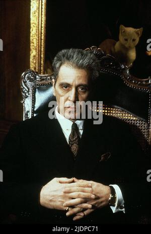 AL PACINO, LE PARRAIN III, 1990 Banque D'Images