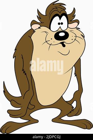 TAZ le diable de Tasmanie, TAZ-MANIA, 1991 Banque D'Images