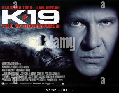 HARRISON FORD POSTER, K-19: THE WIDOWMAKER, 2002 Banque D'Images
