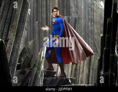 BRANDON ROUTH, Superman Returns, 2006 Banque D'Images