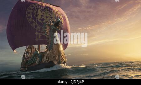 LE NAVIRE DAWN TREDER, LES CHRONIQUES DE NARNIA : LE VOYAGE DE L'AUBE TREDER, 2010, Banque D'Images