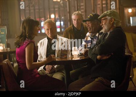 STEENBURGEN,DOUGLAS,NIRO,FREEMAN,KLINE, LAST VEGAS, 2013, Banque D'Images