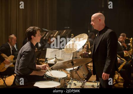 TELLER,SIMMONS, WHIPLASH, 2014, Banque D'Images