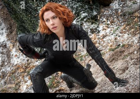 SCARLETT JOHANSSON, AVENGERS: AGE OF ULTRON, 2015, Banque D'Images