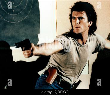 MEL GIBSON, l'arme fatale, 1987 Banque D'Images