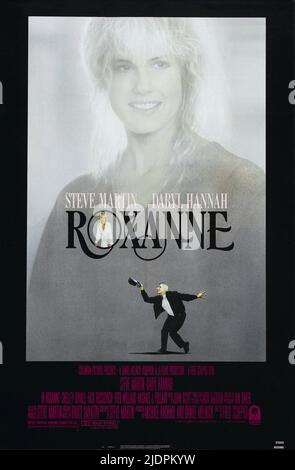 MARTIN, AFFICHE, ROXANNE, 1987 Banque D'Images