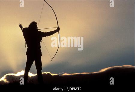 KEVIN COSTNER, Robin des bois, prince des voleurs, 1991 Banque D'Images